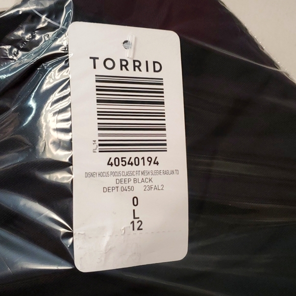 ❤️NWT VINTAGE TORRIID TEE HOCUS POCUS - MESH SLEEVE - APOTHECARY DISNEY BROOMS - Picture 8 of 13